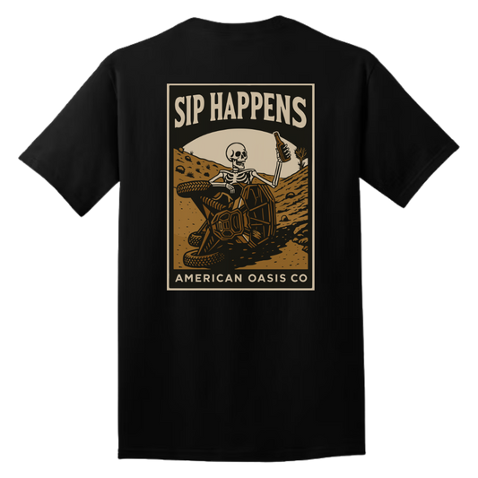 "Sip Happens" Tee