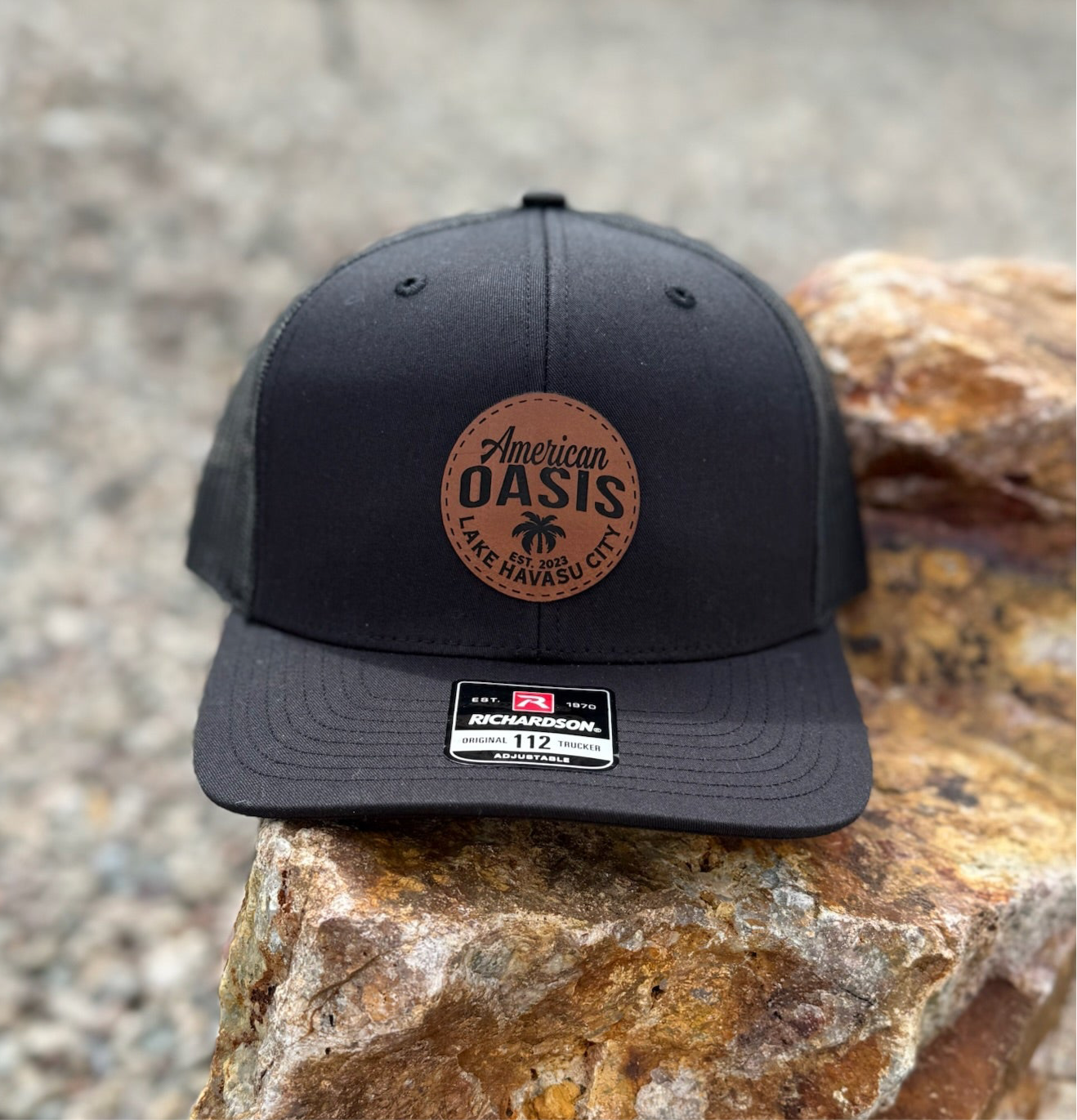 American Oasis Snapback (Leather Patch)