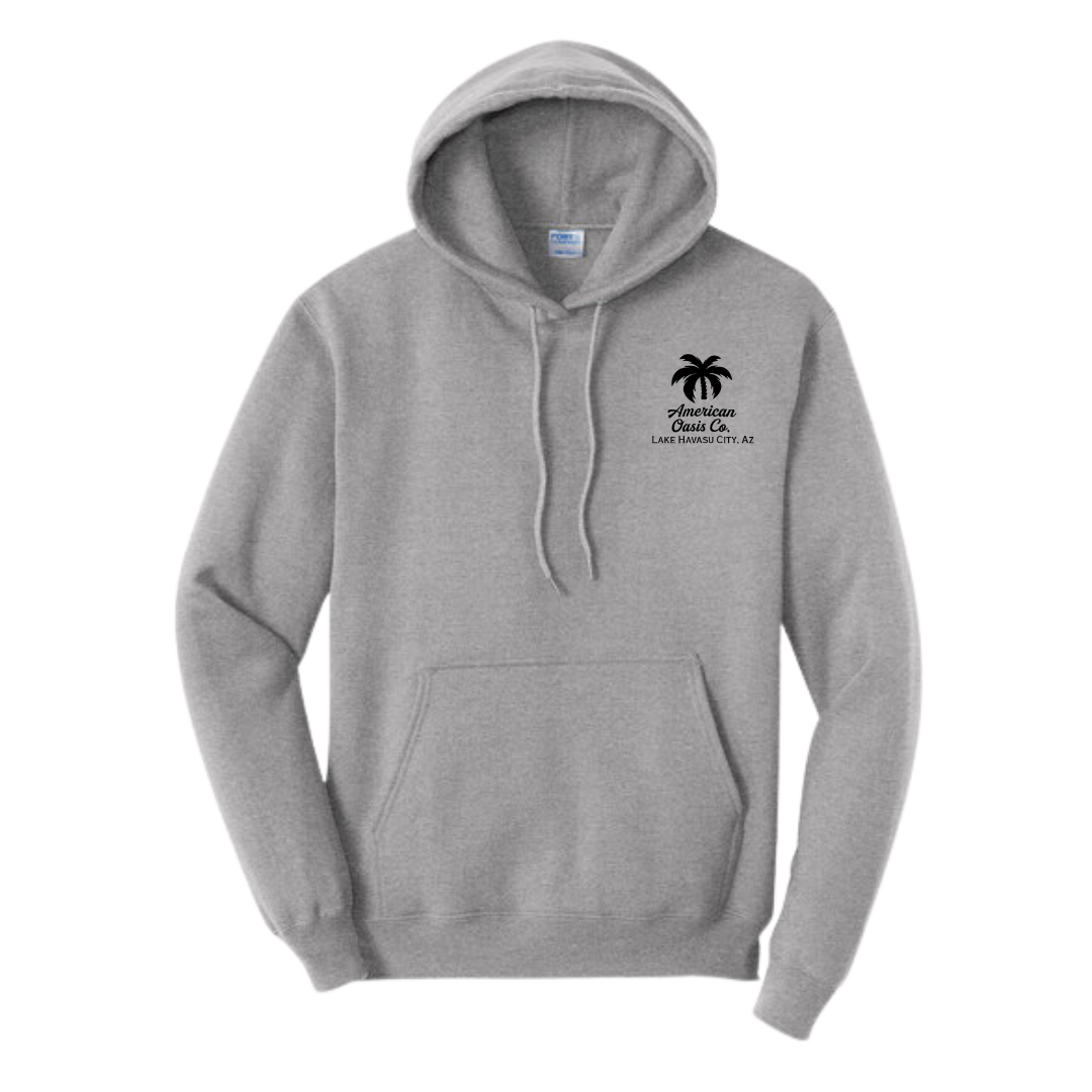 American Oasis Lake Havasu Grey Hoodie