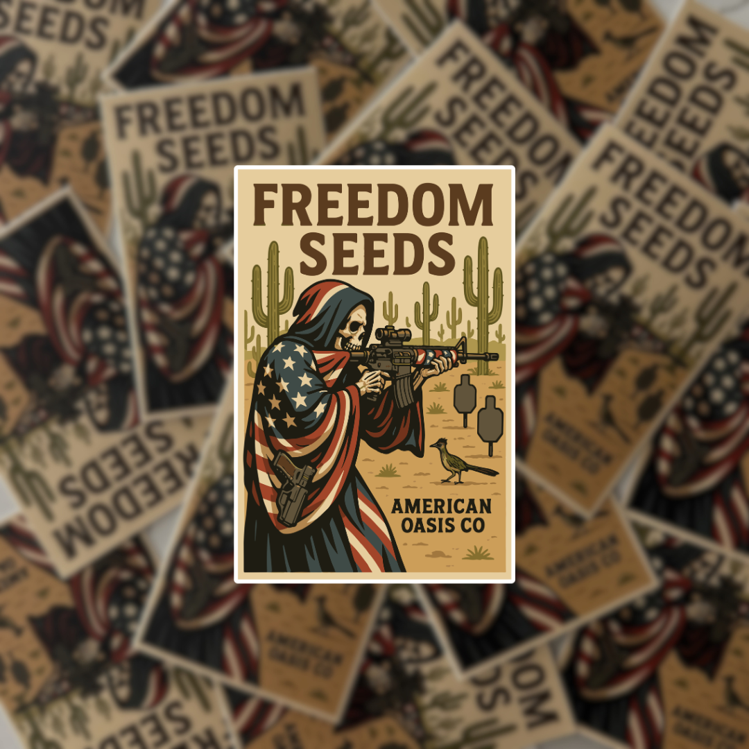 “Freedom Seeds” Sticker