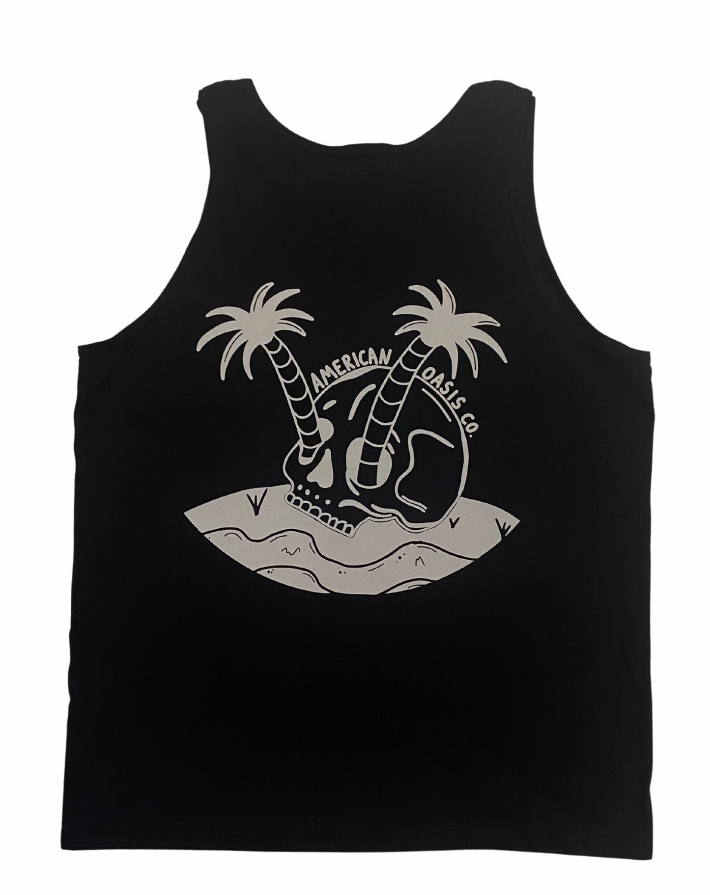 "Paradise" Men's Tank (Black)