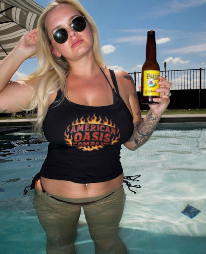 Black Hell Bound Women’s Cropped Tank