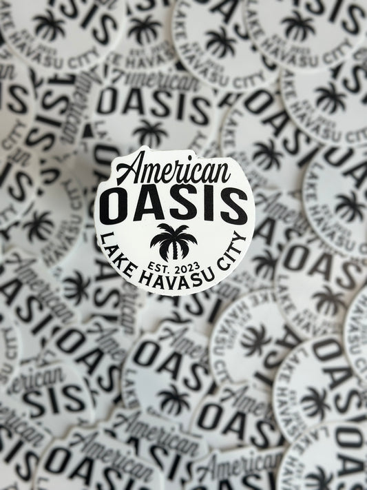 American Oasis "Lake Havasu" Sticker (Copy)