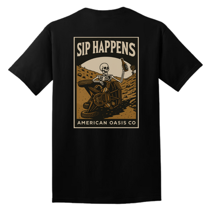 "Sip Happens" Tee