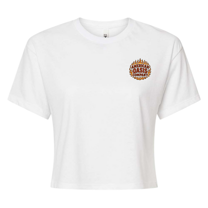 Women’s "Hell Bound" White Baby Tee