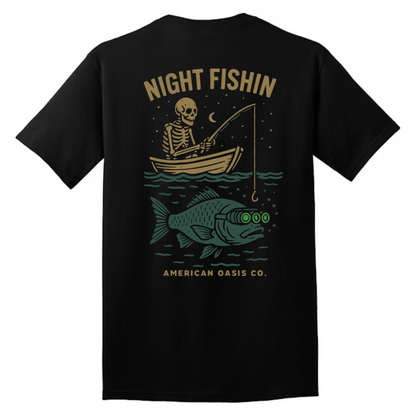 "Night Fishin" Tee