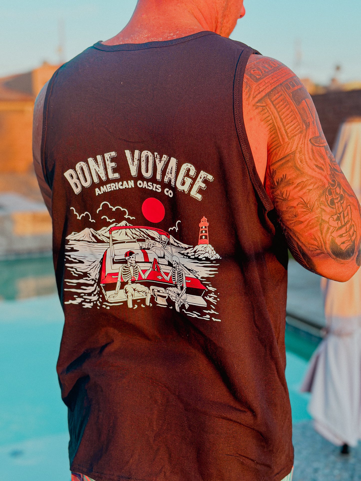 "Bone Voyage" Men's Tank