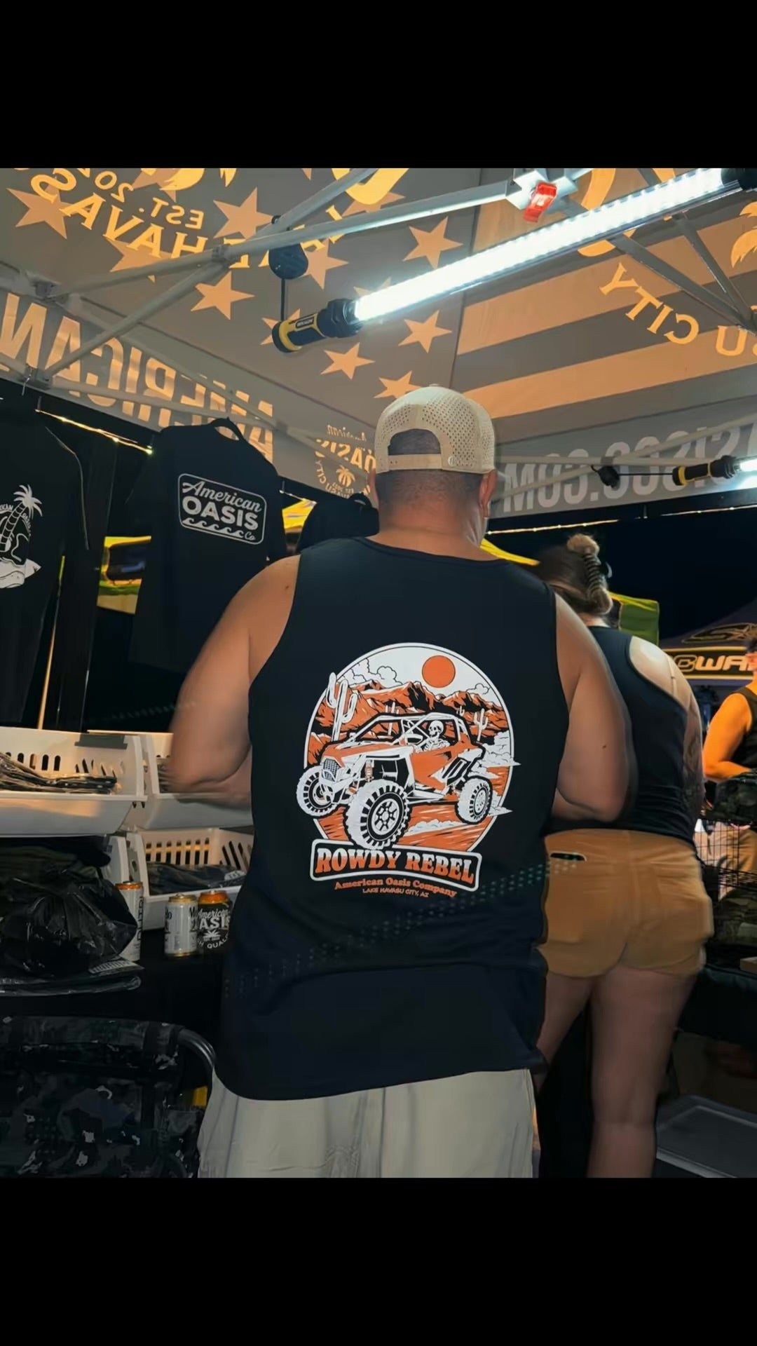 "Rowdy Rebel" Men's Tank