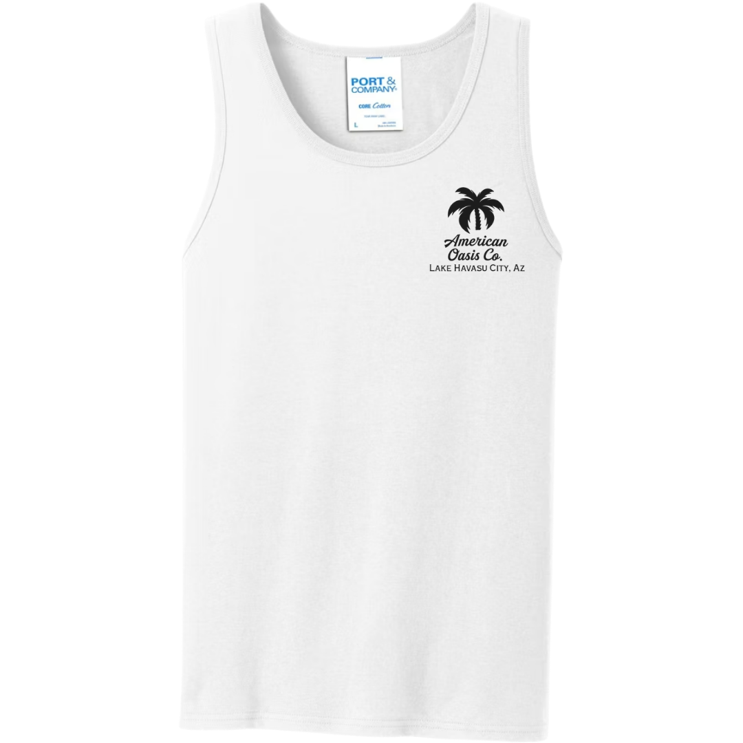 White OG American Oasis Men's Tank