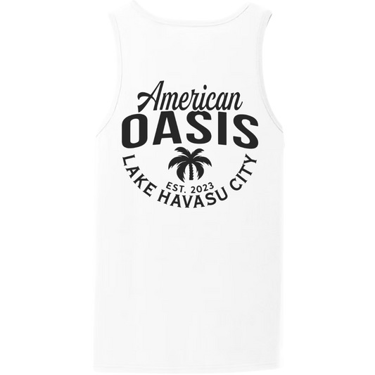 White OG American Oasis Men's Tank