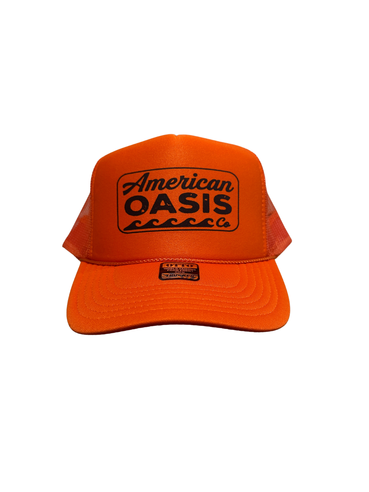 American Oasis Trucker Hat (Orange)