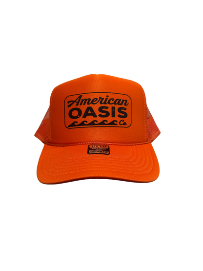 American Oasis Trucker Hat (Orange)