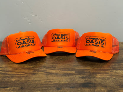 American Oasis Trucker Hat (Orange)