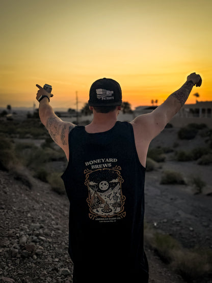 "Boneyard Brews" Men's Tank