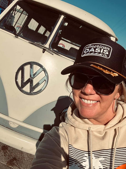 American Oasis Trucker Patch Hat (Captains Hat)