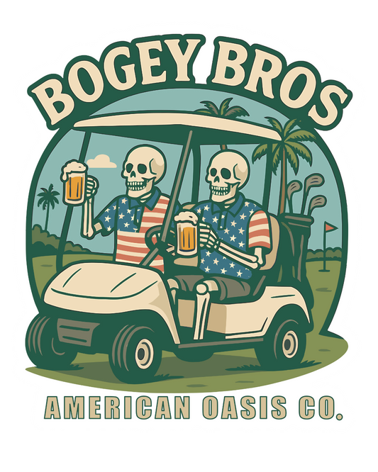 "Bogey Bros" Sticker