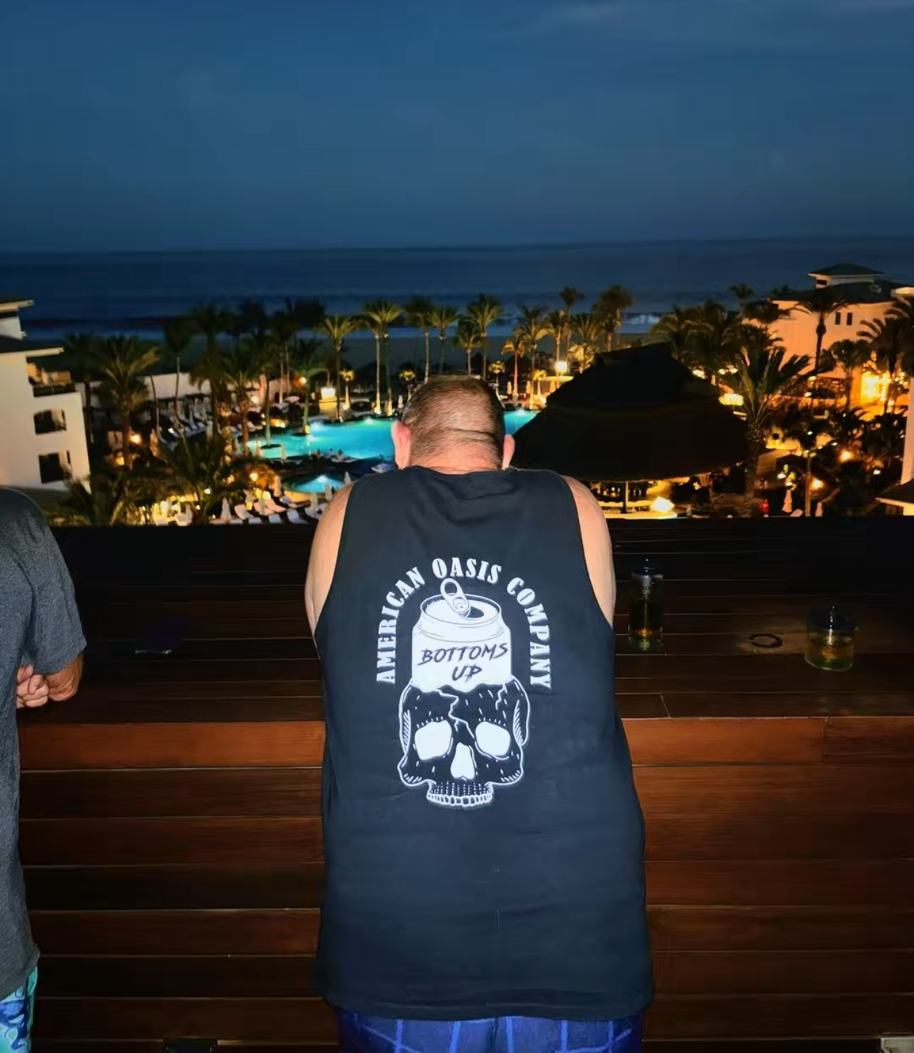 "Bottoms Up" Men's Tank