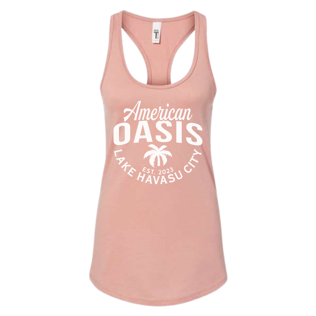 Dusty Rose OG American Oasis Women's Tank