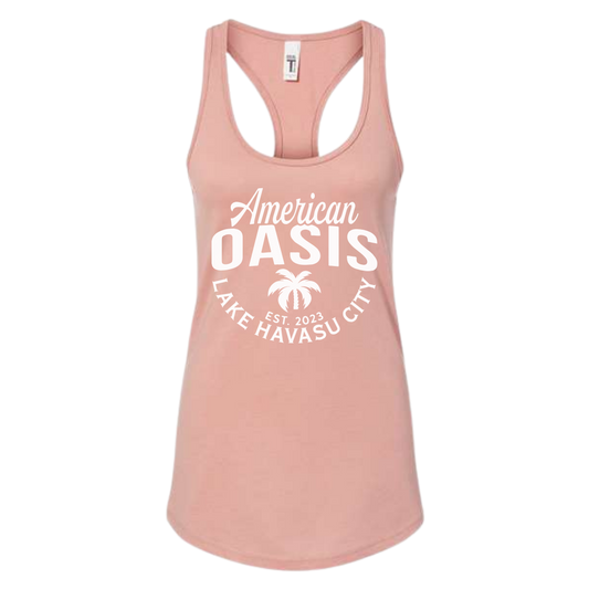 Dusty Rose OG American Oasis Women's Tank