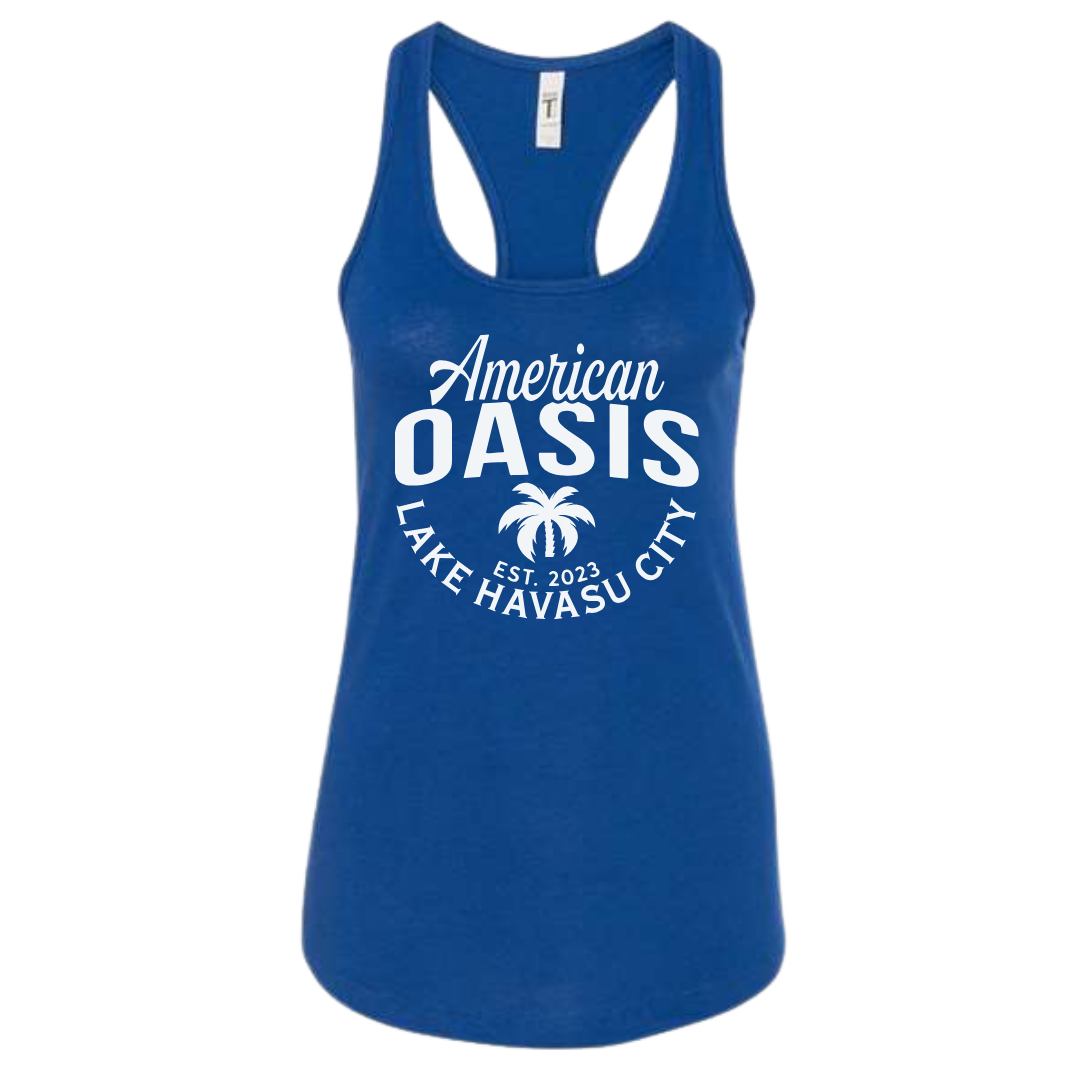 Royal Blue OG American Oasis Women's Tank
