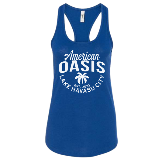 Royal Blue OG American Oasis Women's Tank