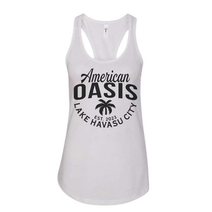White OG American Oasis Women's Tank