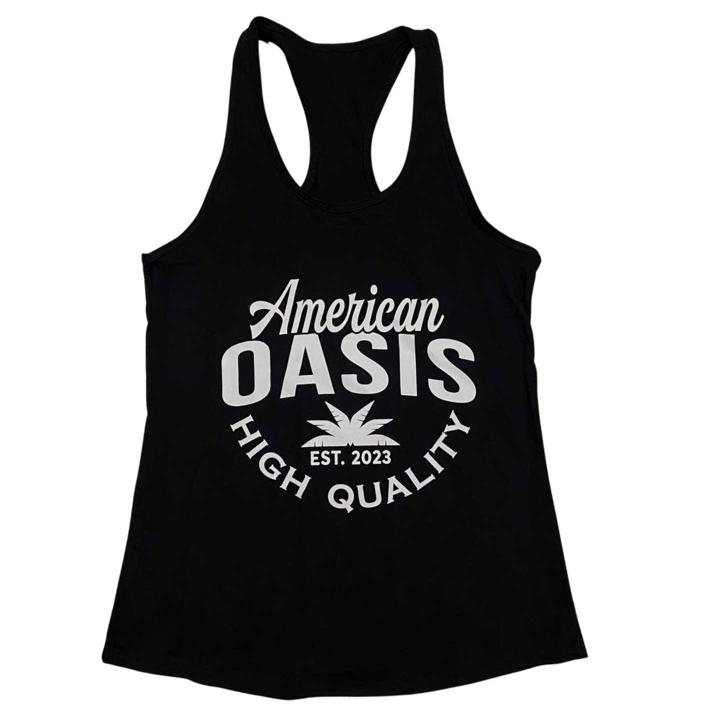 American Oasis Women's Tank (Black)
