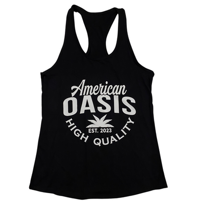 American Oasis Women's Tank (Black)
