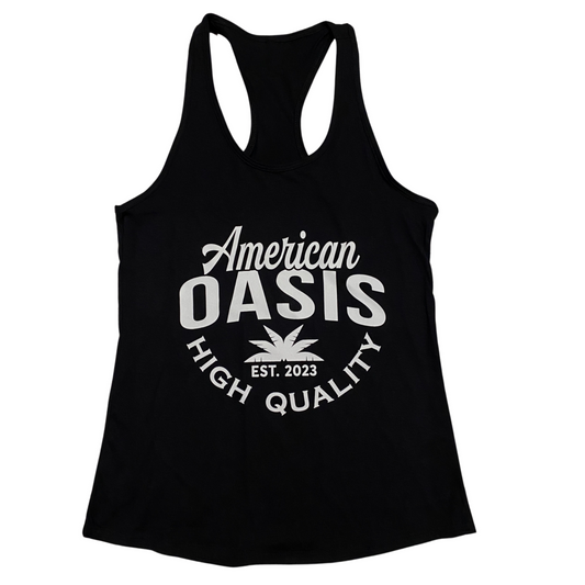American Oasis Women's Tank (Black)