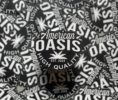 American Oasis "High Quality" Sticker